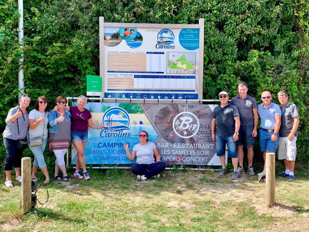 Camping Les Carolins Saint-Lo-d'Ourville Екстер'єр фото